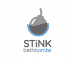 Logopond - Logo, Brand & Identity Inspiration (Stink Bathbombs)