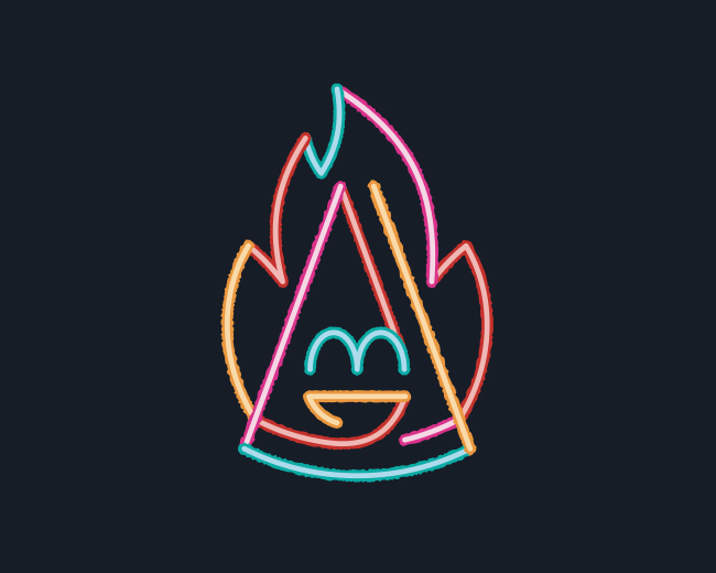 Neon Pizza ðŸ“Œ Logo for Sale