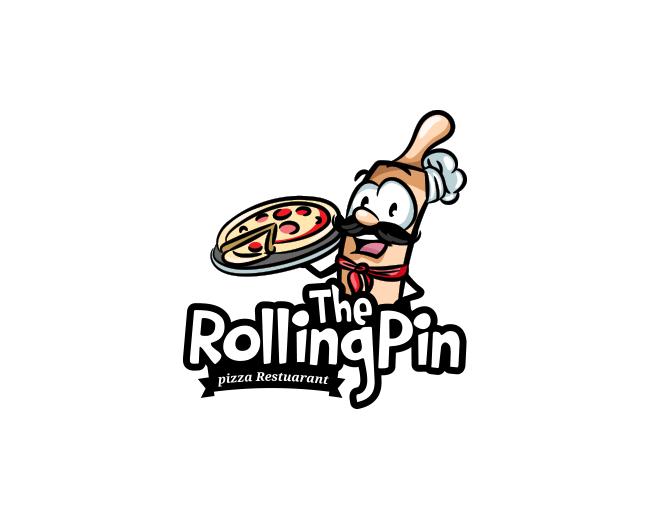 The Rolling Pin Logo/Mascot Design