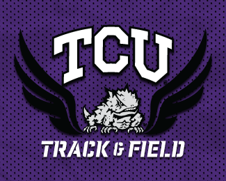 TCU Track & Field Logo