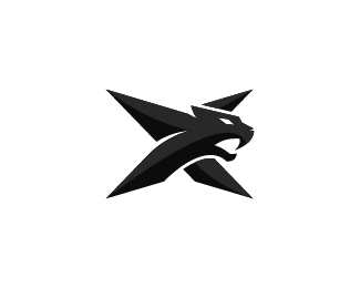 Panther X Monogram Logo