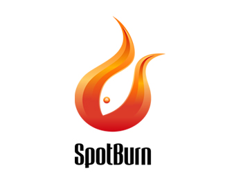 SpotBurn logo