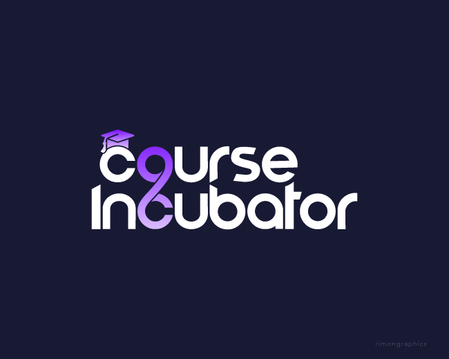 Course Incubator - Typography Logo Design Concepts