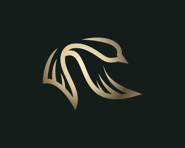 Bird Elegant Logo