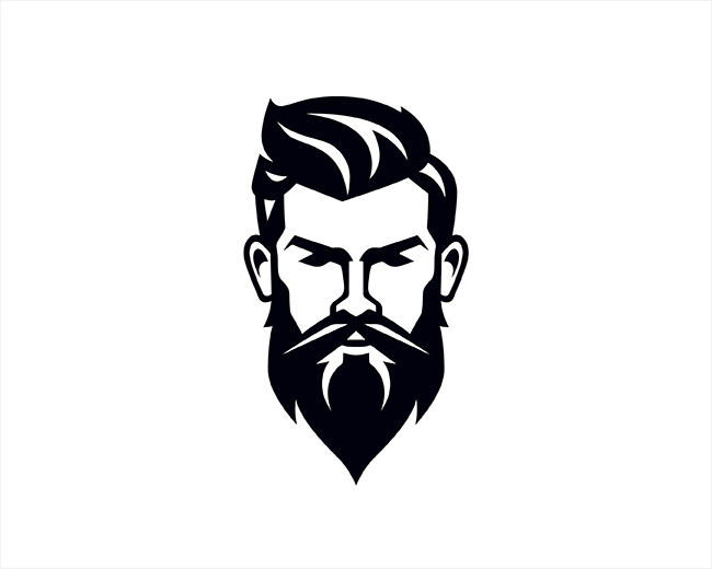 Beard Man Logo