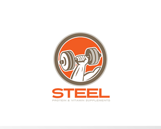 Steel Protein Supplements Logo
