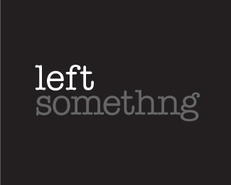left something