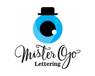 Mister Ojo. Lettering