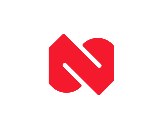 Minimal N Letter Logo // For Sale
