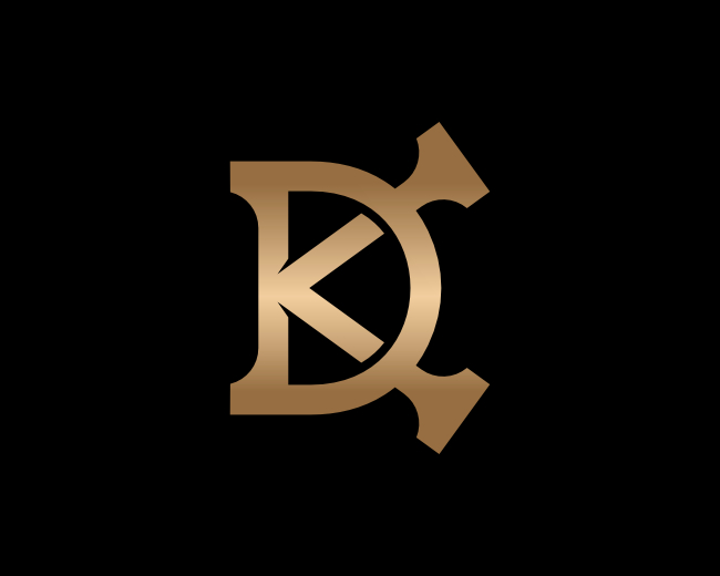 DK Or KD Letter Logo
