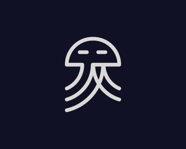 Ghost Jellyfish Logo