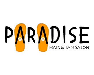 Paradise Hair and Tan Salon Logo