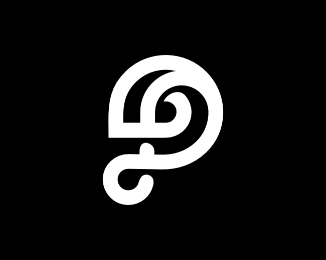 Infinity P Letter Logo