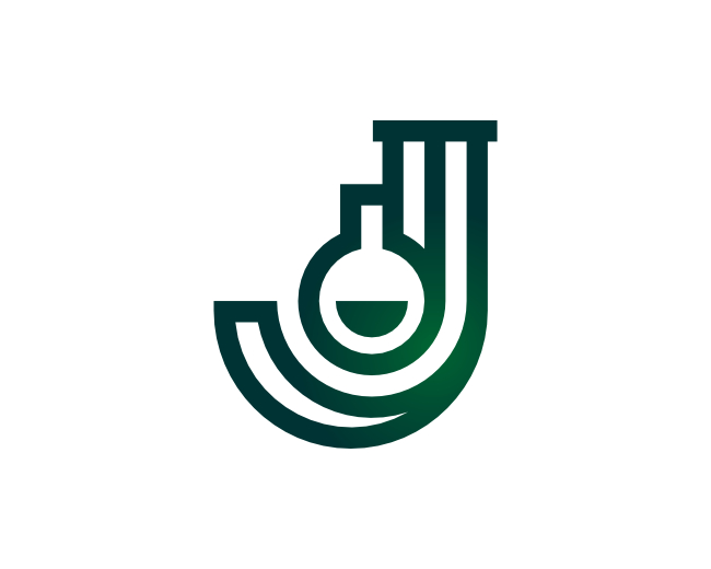 Letter J Laboratory Logo