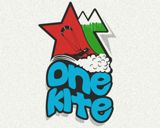 One kite