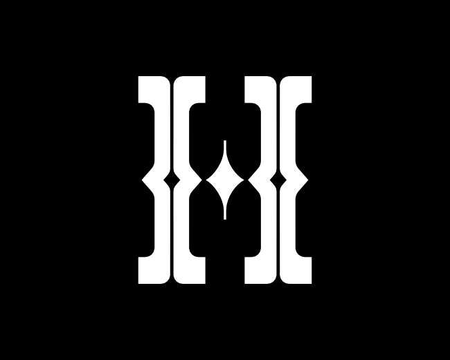 Strong H Letter Logo