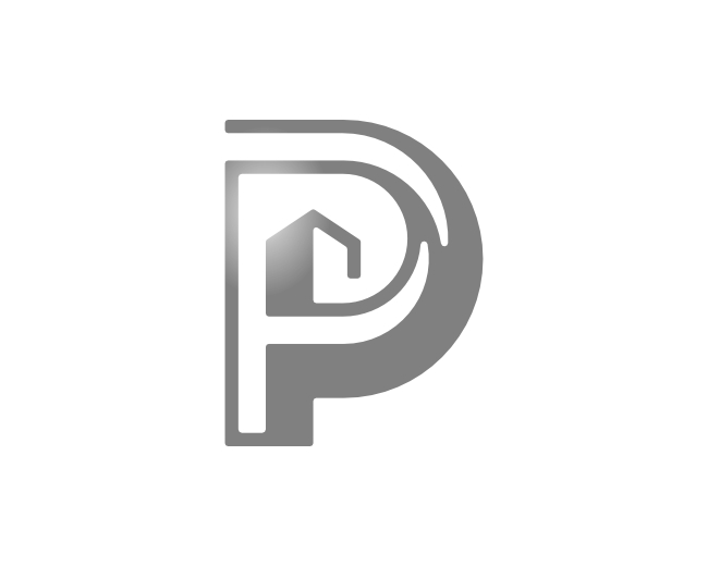 Letter P Building Logo