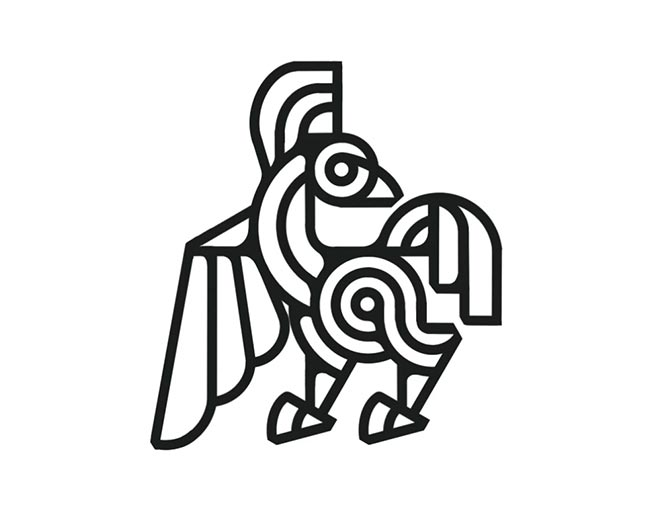 Bird logomark design
