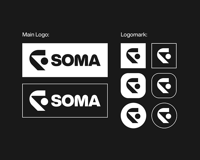 SOMA — Minimal Logo Design by Anhdodes