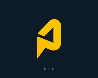 P letter logo