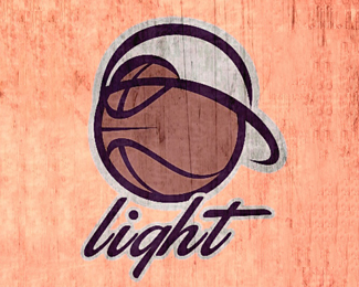 Light Basketball Logo