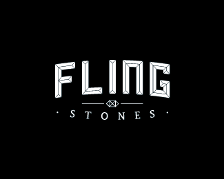 Flingstone Logo Design