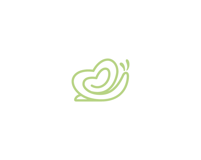 Love Snail Logo