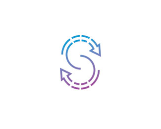 Swap Letter S Logo