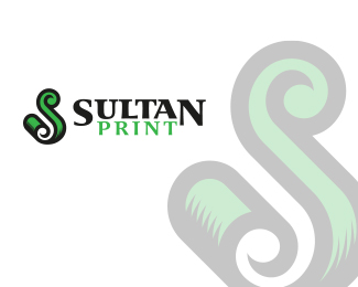 Sultan print Logo