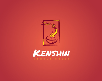 Kenshin Noodle Logo