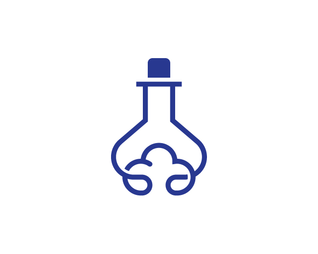 Modern Simple Cloud Lab Logo