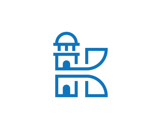 Simple Lighthouse K Logo
