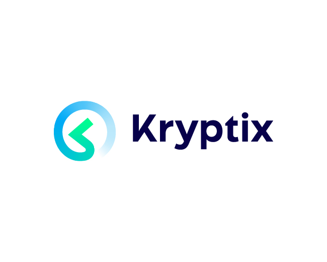 Kryptix_K Letter with coin_For sale