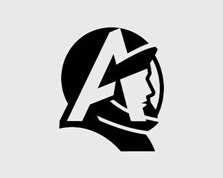 Astronaut Letter A