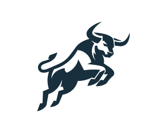 Jumping Bull Logo