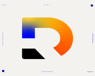 D+R+J Monogram logo design