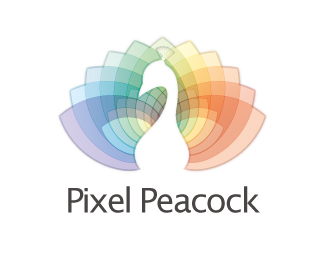 Pixel Peacock