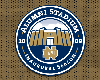 Notre Dame Alumni Stadium Logo