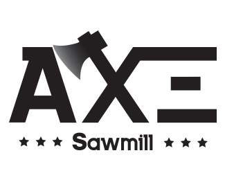 Logo Axe Sawmill