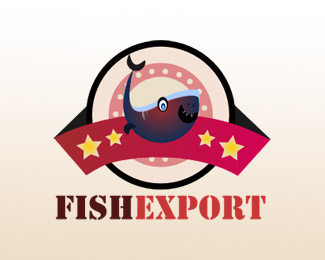 Fish Export Logo Design