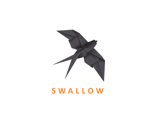 Origami Swallow Logo