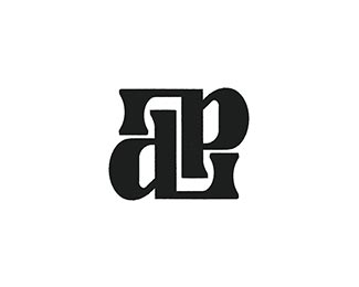 d l p monogram logomark