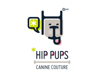 Hip Pups v.1 - full lockup