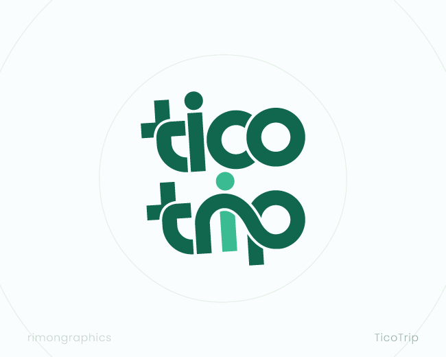 TicoTrip Logo Design Concepts