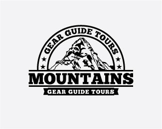 Mountains Logo Badges