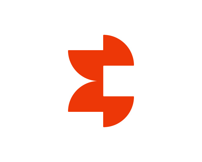 Minimal C Monogram Logo // For Sale