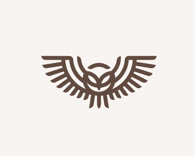 Flying owl logo