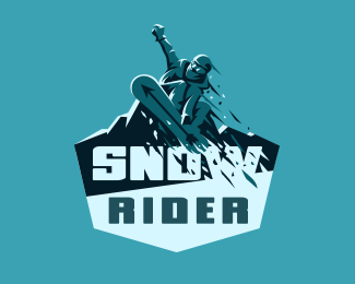 SnowRider snowboard logo