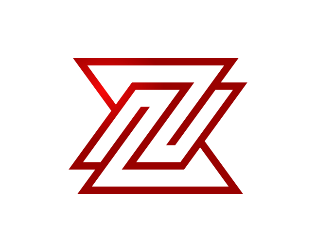 Letter ZN NZ Logo