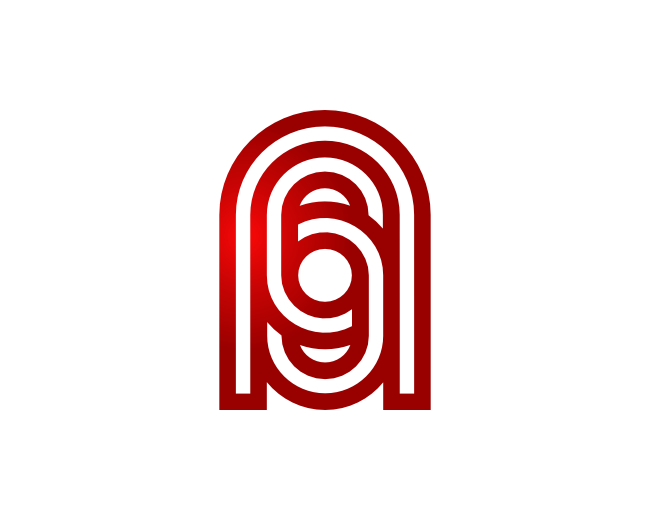 Letter A Chain Monogram Logo